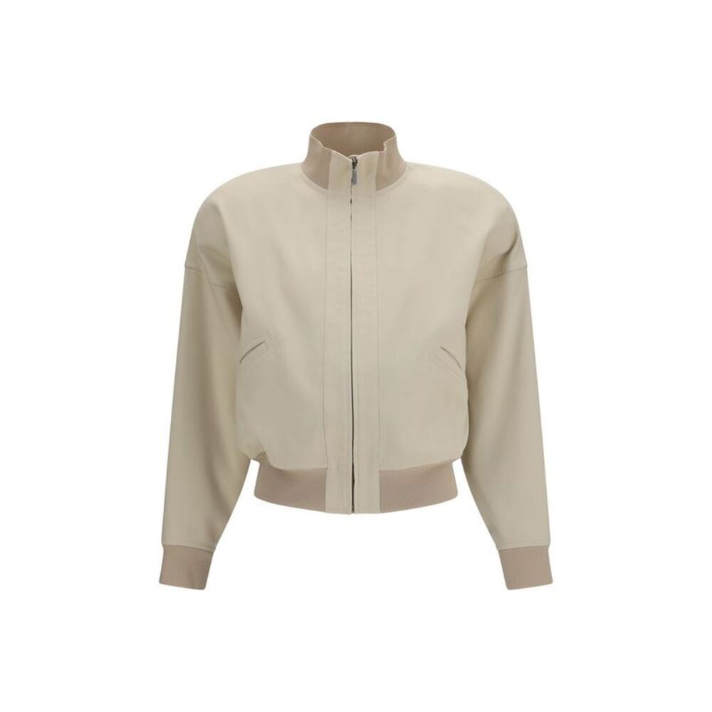 Gucci Beige Cotton Women's Bomber